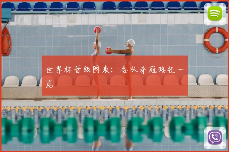世界杯晋级图表：各队夺冠路径一览