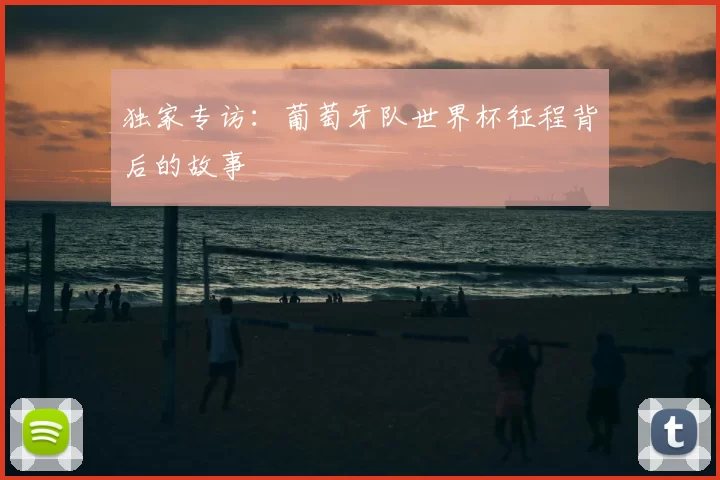 独家专访：葡萄牙队世界杯征程背后的故事